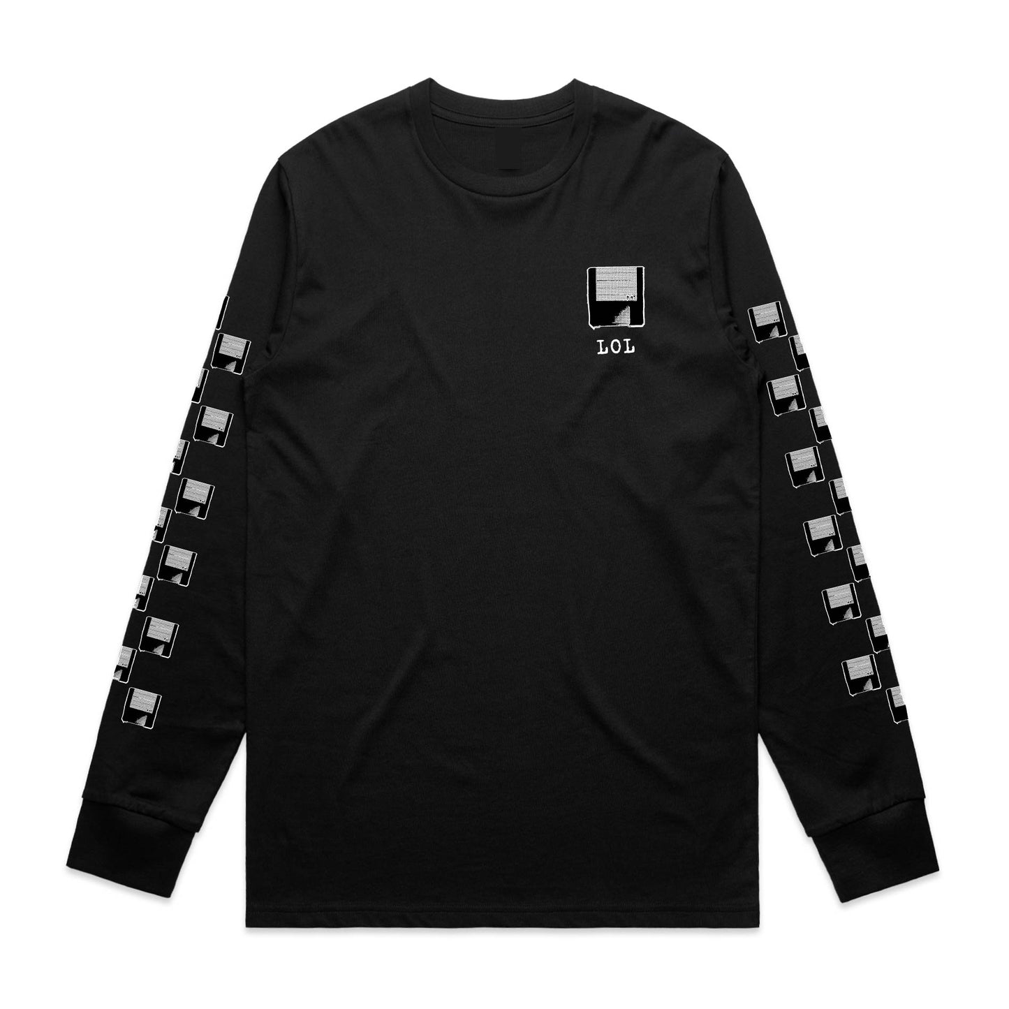 Floppy Disk long sleeve tshirt